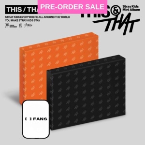 (POB) (07/08) Stray Kids - This & That (Fans Shop Photocard) Random Cover