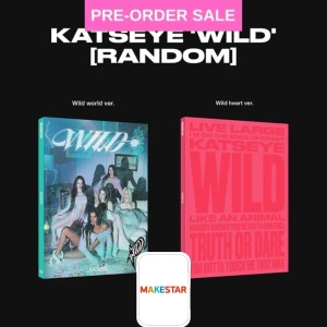 (POB) (14/08) KATSEYE - Wild (Makestar Photocard) Random Cover