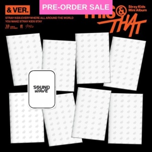 (POB) (07/08) Stray Kids - This & That (& Ver.) Sound Wave Photocard