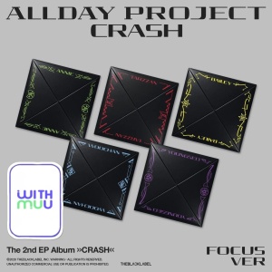 (POB) ALLDAY PROJECT - Crash (Focus Ver.) Withmuu Photocard (Random Cover)