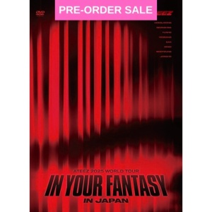(11/12) ATEEZ - In Your Fantasy In Japan (DVD) ATEEZ 2025 World Tour