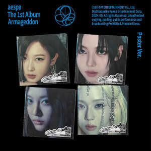 aespa - Armageddon (Poster Ver.) Random Cover