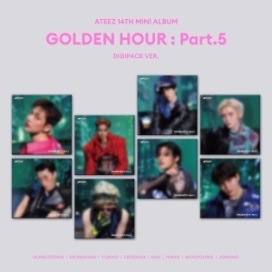 ATEEZ - Golden Hour: Part. 5 (Digipack Ver.) Random Cover