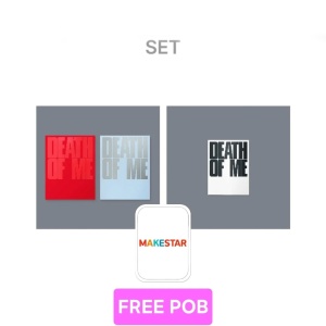 (FREE POB) EVAN - Death Of Me SET (1 Explosion Ver. + 1 Natural Ver. + 1 Weverse Albums Ver.) FREE Makestar POB