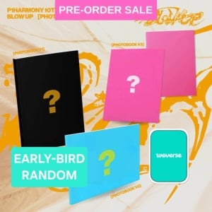 (POB) (06/11) P1Harmony - Blow Up (Photobook Ver.) Weverse Photocard + Early-Bird Photocard (Random Cover)