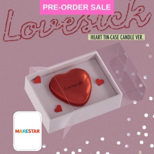 (POB) (09/11) Chaeryeong (ITZY) - Lovesick (Heart Tin-Case Candle Ver.) Makestar Photocard