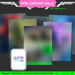 (POB) (25/08) NCT 127 - Blingy (Jet Poster Ver.) Withmuu Photocard (Random Cover)