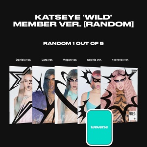 (POB) KATSEYE - Wild (Member Ver.) Weverse Photocard (Random Cover)