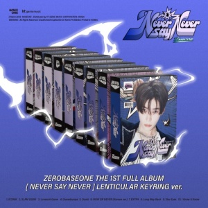 ZEROBASEONE - Never Say Never (Lenticular Keyring Ver.) Random Cover