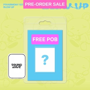 (FREE POB) (06/11) P1Harmony - Blow Up (Fancy Ver.) FREE Sound Wave Photocard
