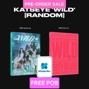 (FREE POB) (14/08) KATSEYE - Wild (FREE Ktown4u Photocard)