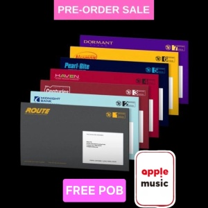 (FREE POB) (21/08) ENHYPEN - The Sin: Bliss (ID Engene Ver.) FREE Apple Music Polaroid Photocard (Random Cover)