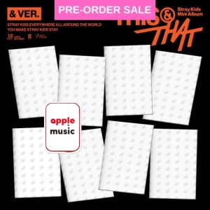(POB) (07/08) Stray Kids - This & That (& Ver.) Apple Music Photocard