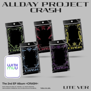 (POB) ALLDAY PROJECT - Crash (Lite Ver.) Withmuu Polaroid Style Photocard (Random Cover)