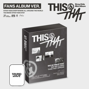 (POB) Stray Kids - This & That (Fans Albums Ver.) Sound Wave Photocard