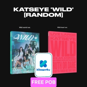 (FREE POB) KATSEYE - Wild (FREE Ktown4u Photocard)