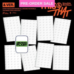 (POB) (07/08) Stray Kids - This & That (& Ver.) Music Plant Photocard