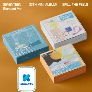 (POB) SEVENTEEN - Spill The Feels (Ktown4u Photocard) Random Cover
