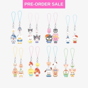 (20/10) Stray Kids - Skzoo X Sanrio (Mini figure Couple Keyring)