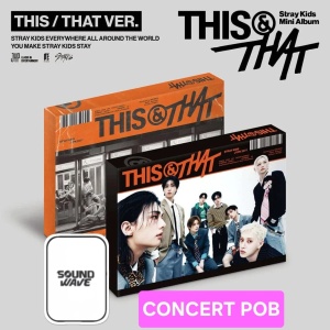 (CONCERT POB) Stray Kids - This & That (Sound Wave Concert Photocard) Random Cover