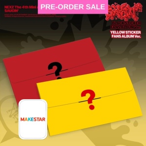 (POB) (24/08) NEXZ - Saucin’ (Sticker Fans Ver.) Makestar Photocard (Random Cover)