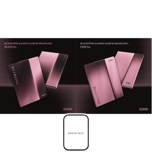 (POB) BLACKPINK - Deadline (BLACKPINK Ver.) Dear My Muse Photocard (Black Ver.)