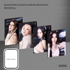 (POB) BLACKPINK - Deadline (Silver Ver.) Dear My Muse Photocard (Random Cover)