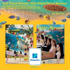(POB) Red Velvet - Summer Mini Album (Velvet Summer) Big Wave Ver. (Ktown4u Photocard)