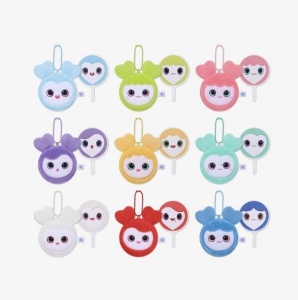 TWICE - This Is For World Tour (Lovely Plush Mini Picket Keyring)