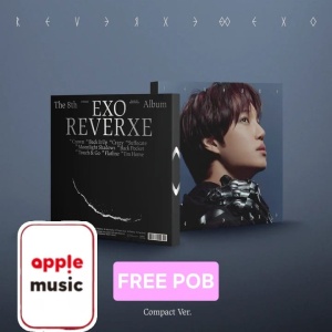 (FREE POB) EXO - Reverxe (Compact Ver.) FREE Apple Music Photocard