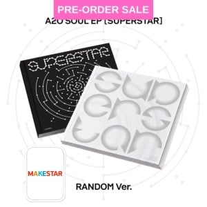 (POB) (10/11) A2O SOUL - Superstar (Makestar Photocard) Random Cover