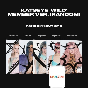 (POB) KATSEYE - Wild (Member Ver.) Makestar Photocard (Random Cover)
