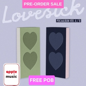 (FREE POB) (09/11) Chaeryeong (ITZY) - Lovesick (Poca Ver.) FREE Apple Music Photocard (Random Cover)