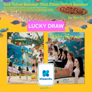 (LD) Red Velvet - Summer Mini Album (Velvet Summer) Big Wave Ver. (Ktown4u Lucky Draw) Random Cover