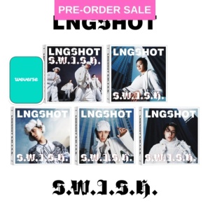 (POB) (11/11) LNGSHOT - S.W.I.S.H. EP (LNGSHOT Ver.) Weverse Photocard + Unit Photocard (Random Cover)