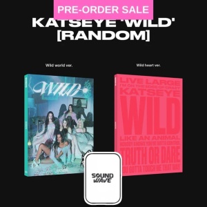 (POB) (14/08) KATSEYE - Wild (Sound Wave Photocard) Random Cover