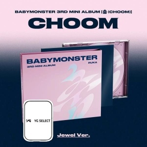 (POB) BABYMONSTER - CHOOM (Jewel Ver.) 2 YG Select Photocards (Random Cover)