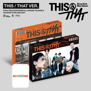 (POB) Stray Kids - This & That (Makestar Photocard) Random Cover