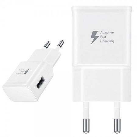 Incarcator Samsung Fast Charge 5V / 2A - 9V / 1.67A ALB - Samsung S8 / S9 / S7 / S7 edge / S9+ / A5 / A6 / A8 - ALB