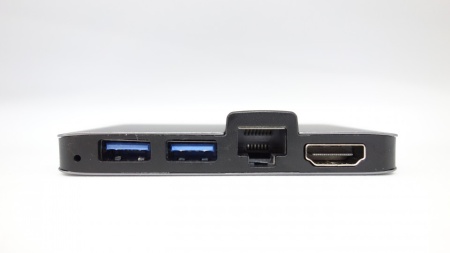 Adaptor HUB multiport 4 in 1 aluminum Pro Type-C la USB C la HD 4K, Ethernet (RJ45 Port), USB 3.0 - Phuture®