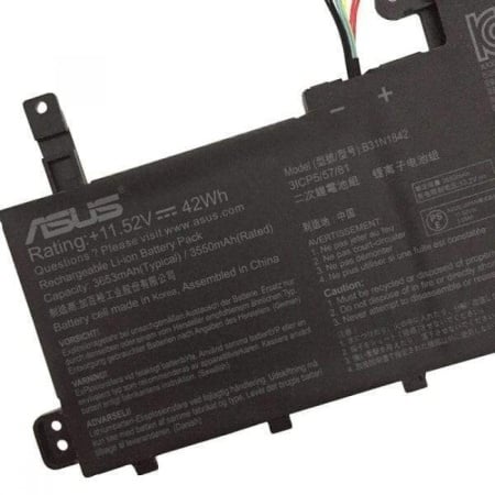 Baterie laptop Asus VivoBook 15 X512, VivoBook 15 X512D, VivoBook 15 X512DA, VivoBook 15 X512F, VivoBook 15 X512FA, 11.52V, 3653mAh, 42Wh - Img 3