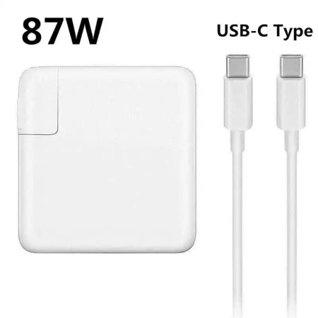Incarcator laptop compatibil Apple Macbook Pro 15” 2016 Thunderbolt 3 Ports cu Retina display A1706 87W cu mufa USB-C, iNEXUS Premium + cablu de alimentare 2m 87W - Img 3