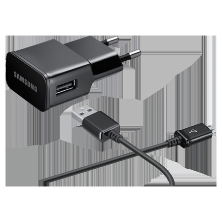 Samsung incarcator rapid 9V-1.67A sau 5V-2A S6, S7, S6 Edge, S7Edge, Note4, Note5 + cablu 1M MicroUSB, Negru - Img 6