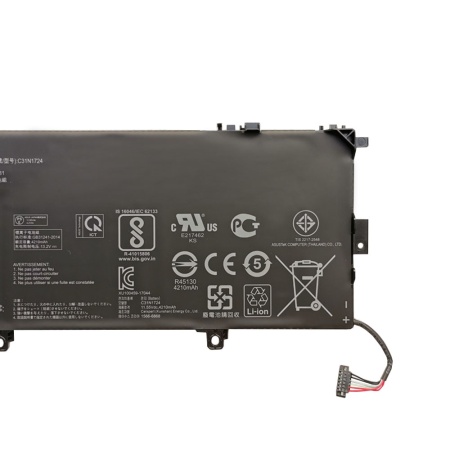Baterie laptop Asus C31N1724, 0B200-02760000, 0B200-02760400, 0B200-02760100, 3ICP5/70/81, 11.55V, 4335mAh, 50Wh - Img 4