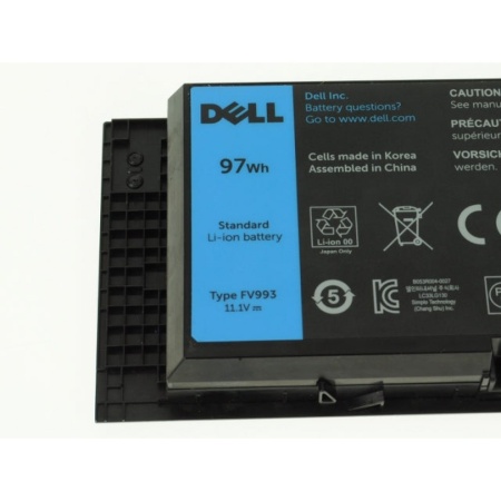 Baterie laptop Dell Precision M4600, Precision M4700, Precision M4800, Precision M6600, Precision M6700, Precision M6800, 11.1V, 8310mAh, 97Wh - Img 2