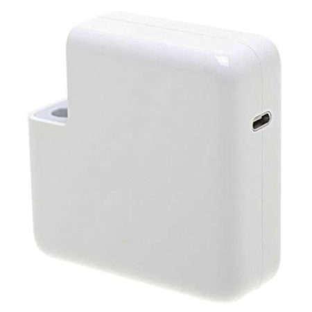 Incarcator laptop pentru Apple pentru Macbook, USB Type C, 30W, White + cablu USB-C to USB-C - Img 2