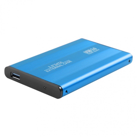 Rack extern pentru HDD sau SSD laptop 2.5'' / SATA - USB 3.0, Carcasa metalica iNEXUS Premium pentru HDD, compatibil Windows, MacOS, Linux, Unix - Albastru - Img 8