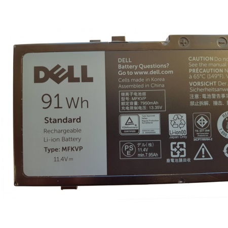 Baterie laptop Dell Precision M7720, 11.4V, 7950mAh, 91Wh - Img 3