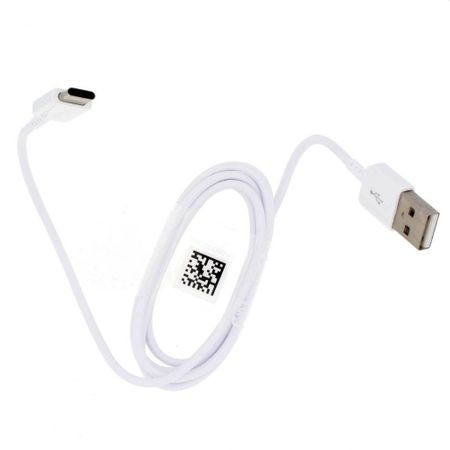 Cablu de date incarcare USB Type-C - USB Samsung S8, S9, S8+ S9+ CB-C2, lungime 0.9 m, ALB - Fast Charger - One - Nexus 5X - Huawei