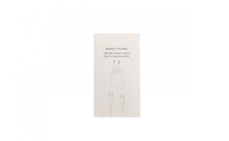 Set Incarcator compatibil cu Apple, USB-C 20W Fast Charger si cablu USB-C Lightning, Compatibil cu iPhone 11 Pro Max - Img 2